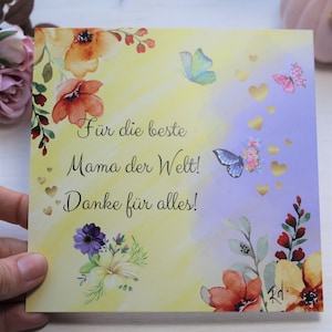 Pocztówka "Dla najlepszej mamy na świecie"