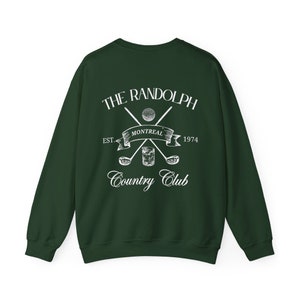 Custom Golf Cocktail Club Sweatshirt, Custom Golf Members Event Tournament Sweaters, Golf Par Tee Martini Crewneck, Golf Bachelorette Merch