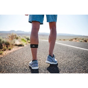 CROSSTRAP Shin Splint | Adjustable Neoprene Shin Splint & Leg Compression Support Strap | for Strains, Injuries, Pain, Pulled Muscles