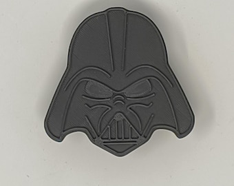 Darth Vader Cabinet knob Cupboard Drawer Pull Handle - different colors avail.