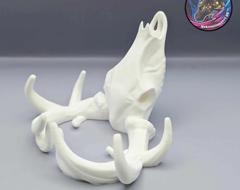 3D printed Deer Skull Phone Stand / Card Holder