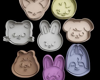 Skzoo Cookie Cutters + insert - approx. 8cm