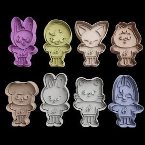 Skzoo Cookie Cutters + insert - approx. 8cm