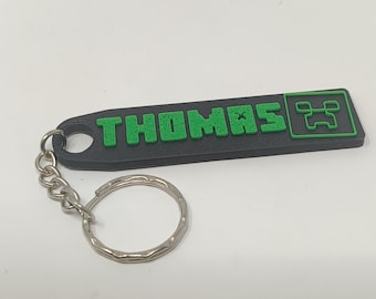 Personalised Name Keychain, School Bag, Lunch Bag