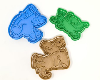Zog Cookie Cutters + insert - approx. 8cm