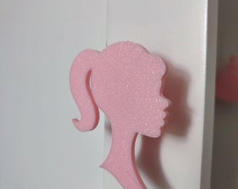 Puxador de armário Barbie para gaveta de armário