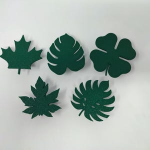 Leaves Cabinet knobs Cupboard Drawer Pull Handle - different colors avail.