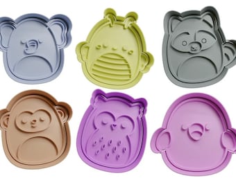 Squishmallows Cookie Cutters + insert - approx. 8cm