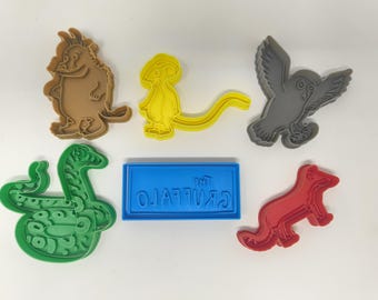 Gruffalo Cookie Cutters + insert - approx. 8cm