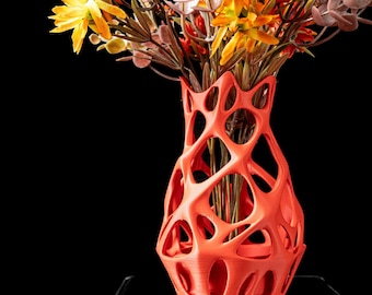 Indoor Vase for artificial flowers , lego flower- Prime - eco friendly