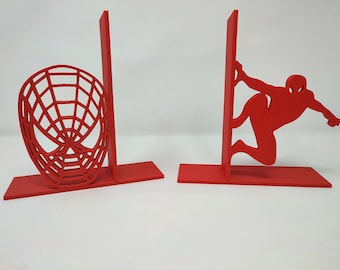 Spiderman Bookends - 3D Printed - Nursery - Children's Bedroom