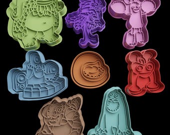My Singing Monsters Cookie Cutters + insert - approx. 8cm