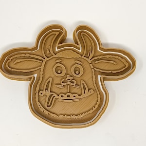 Gruffalo head Cookie Cutters + insert