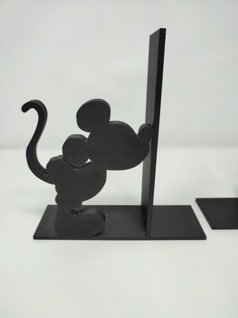Mickey and Minnie Bookends - 3D Printed - Nursery - Childrens Bedroom ...