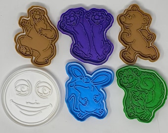 Bear in the Big Blue House Cookie Cutters + insert - approx. 8cm
