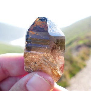 Smoky Quartz from Malawi - Natural Smoky Quartz Crystal Point 37.11 (Scarce Material)