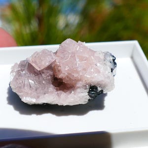 6.3 Pink Cobalt Smithsonite Mineral Specimen from Namibia, Raw Natural Pink Smithsonite Crystal