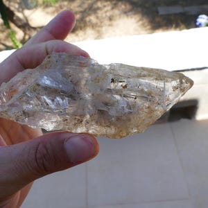 NEW FIND Selenite Etched Crystal from UK, Natural unpolished Selenite 171