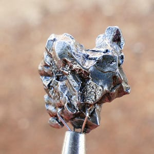 Campo del Cielo Iron Meteorite – Natural Specimen from Argentina | Genuine Space Rock Collectible 35.4