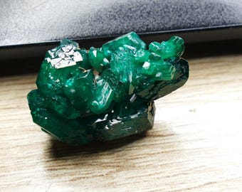 Dioptase Mineral Specimen, Dioptase Crystal 3.77 Genuine Natural Dioptase