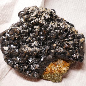 Pyrite with Sphalerite Mineral Specimen from Cumbria England, Cabinet Specimen 114.9