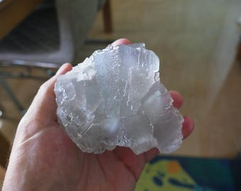 640 gr Large Fluorite Specimen from Spain with Phantom!