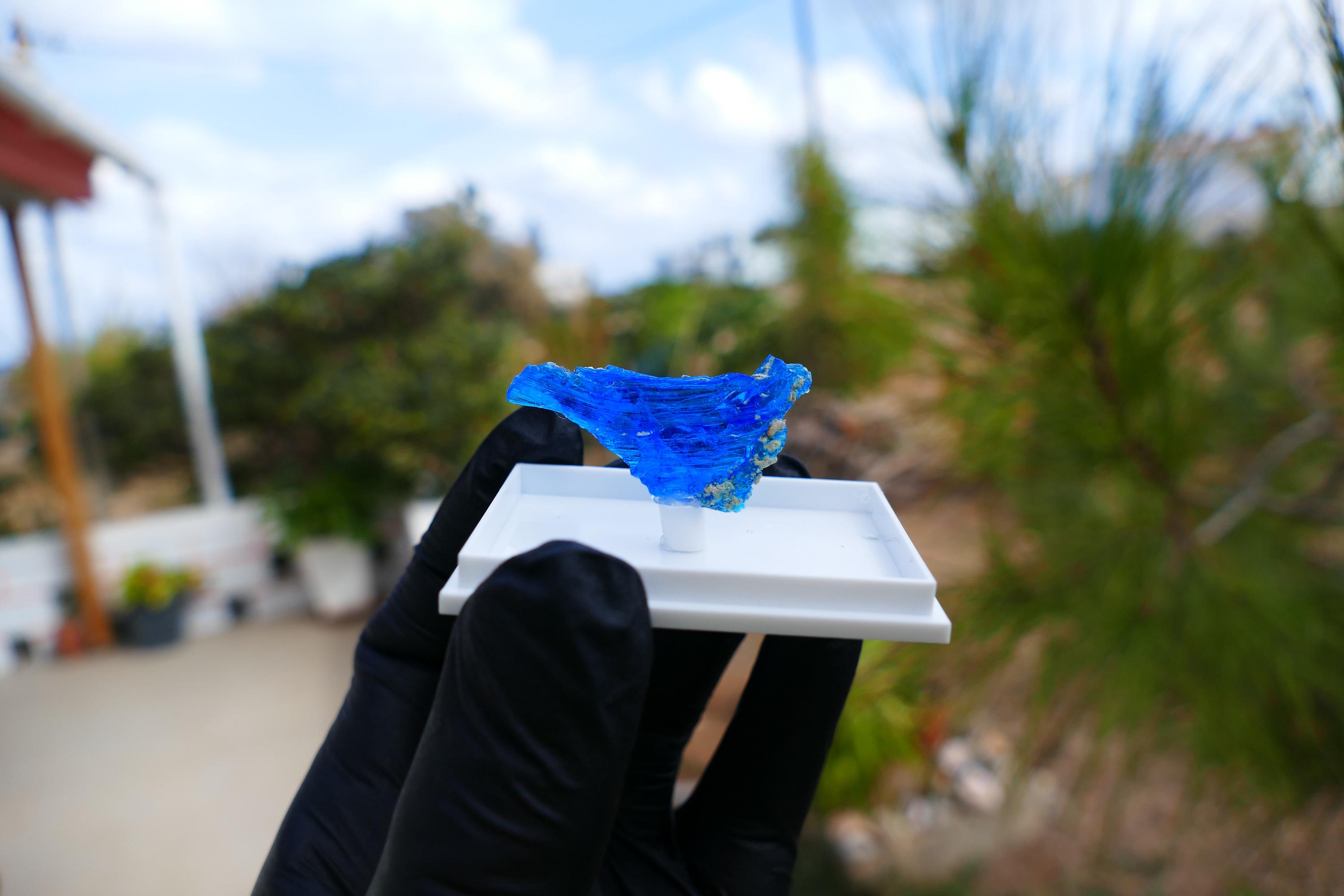 スペイン産天然カルカンサイト鉱物標本 3.15 - Etsy 日本