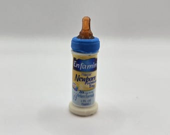 Mini Realistic Replica Hospital Mini Baby Bottle for Mini Baby Doll