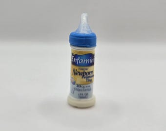 Mini Realistic Replica Hospital Mini Baby Bottle for Mini Baby Doll