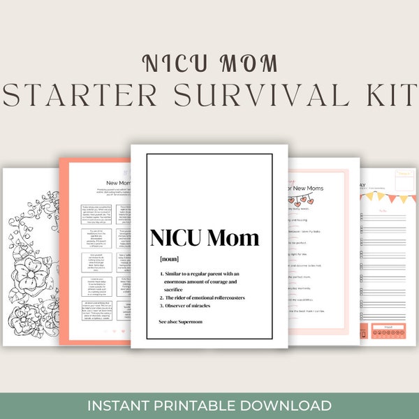 NICU Mom Starter Survival Kit