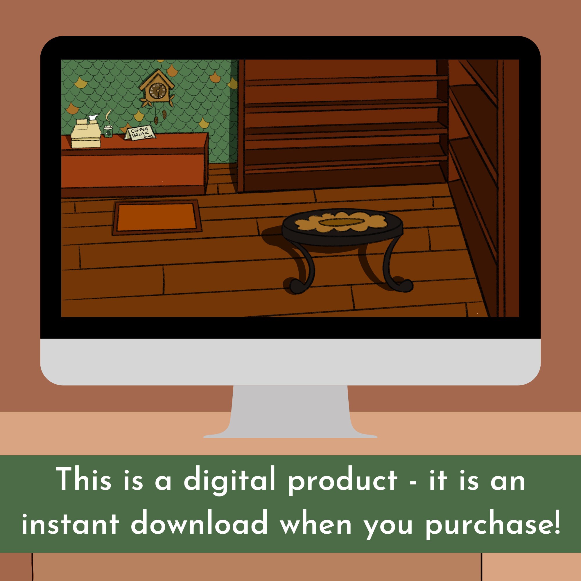 Gyroid Shop Desktop Wallpaper Organizer Icons Mac Windows - Etsy