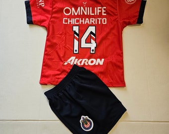 Mundur dziecięcy Chivas de Guadalajara Home Chicharito