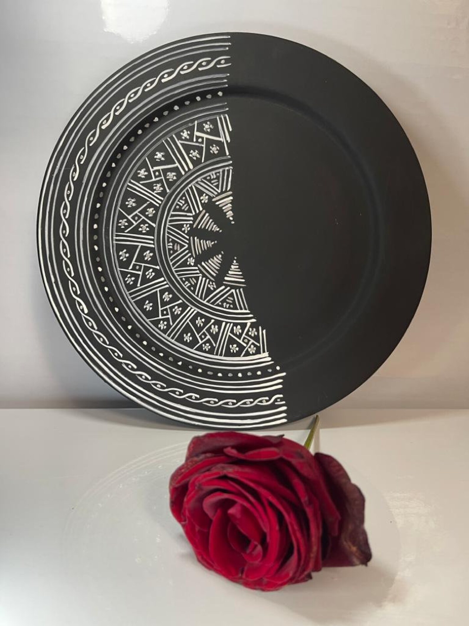 Decorative Pottery Bowl Black pottery Bowls Decorative Bowl Etsy