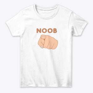 dabbing Noob  Kids T-Shirt for Sale by Thegames