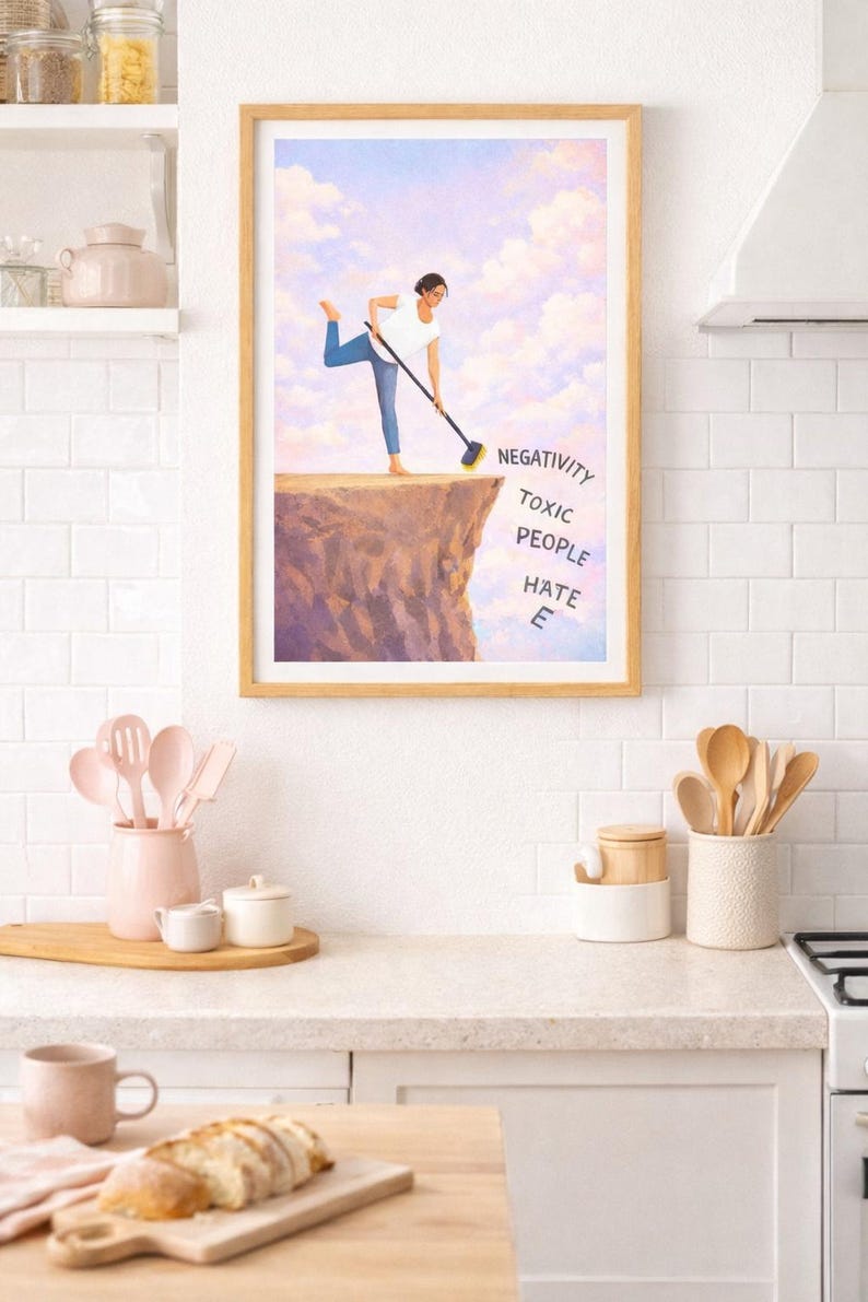 Minimal Motivational Wall Art Printable | Removing Negativity ...