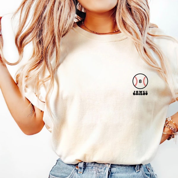 Personalized Comfort Colors Sports Etsy