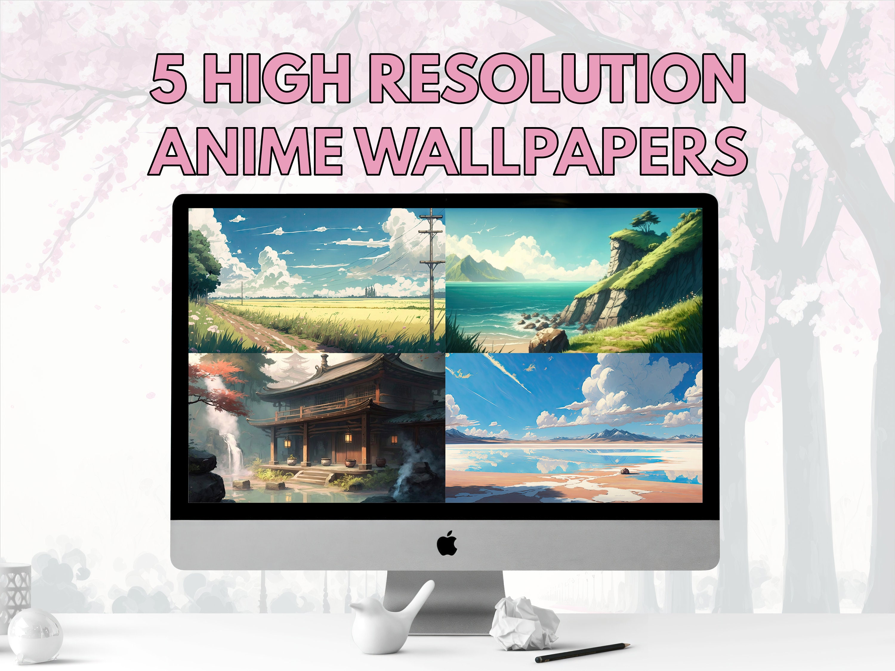 Pastel Anime Ultra HD Desktop Background Wallpaper for 4K UHD TV