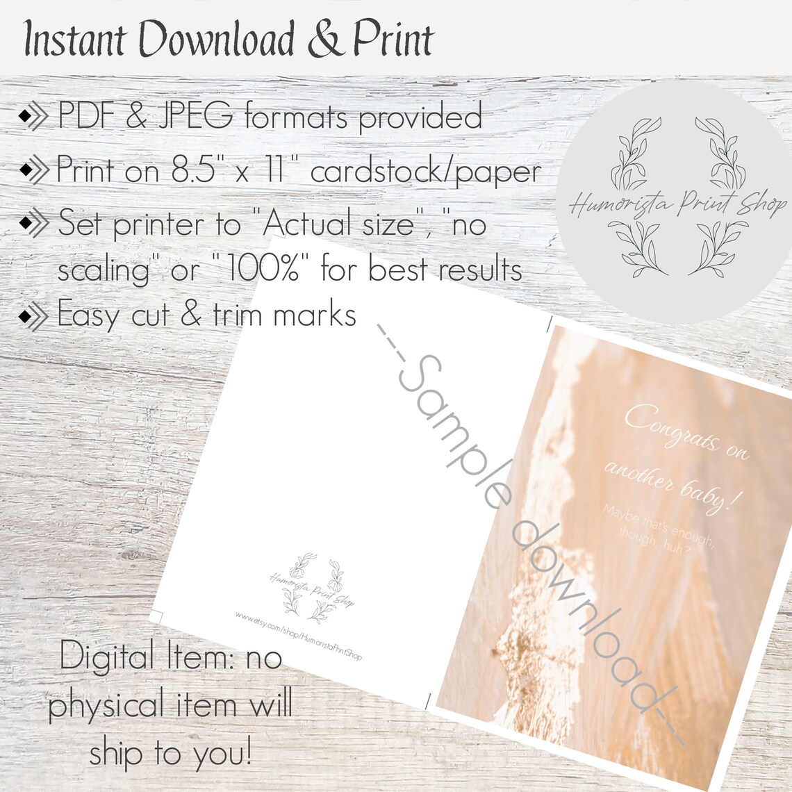 Funny Printable Adult Child Mother's Day Card Instant Silly Mother's Day Card Mother's Day Card ...