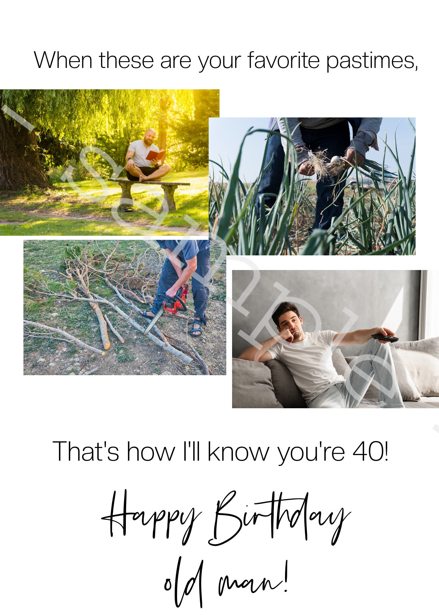 Funny Printable 40th Birthday Card Funny 40th Birthday Card Snarky Rude ...