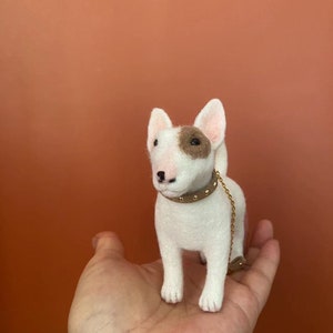 Custom felted dog, Needle Felted dog,Animal Sculpture, Ragdoll, miniature, dollhouse,Child&#39;s gift, Teddydog, Blythe doll, Puppy doll