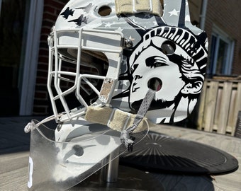 Custom Hockey Goalie Helmet | Custom Vinyl Decal