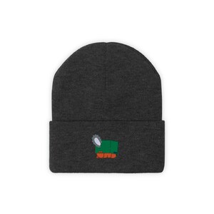 Embroidered Anime Beanie Hat , Anime Hat - Cute Gift Winter Cap Unisex, Anime Hat, Anime Gift, Chain Dog
