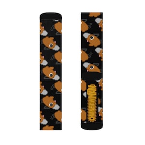 Chaussettes d'anime, chaussettes de héros, chaussettes imprimées personnalisées - cadeau anime, chaussettes unisexes, chaussettes de dessin animé