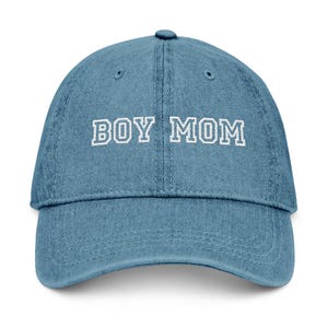 Boy Mom Baseball Hat, Messy Bun Baseball Cap, Ponytail Baseball Hat, Monogram Beach Hat, Ball Cap, Mama Beach Hat, First Time Mom Gift