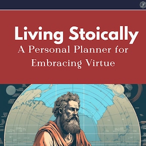 Stoic Personal Planner | Daily| Weekly | Monthly - DIGITAL DOWNLOAD|