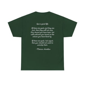 Live a Good Life Men&#39;s Stoic T-shirt| Stoic A.F line |