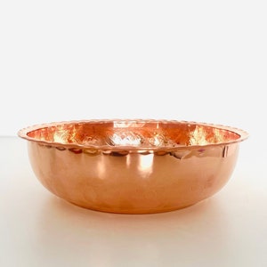 Copper bath bowl,  Handmade Turkish bath bowl, Copper bowl, Embroidered bowl, Turkish bath