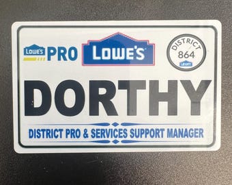 BRUNSWICK GA,  Local  Name Tag Order - Local delivery Brunswick Only..