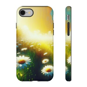 Phone Case, Feel Good Flowers Tough Case, Protective Cover, Floral Design, Gift for Her, Birthday Present