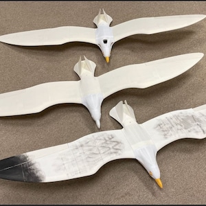 Plane Print Seagull Glider Kit 1500mm